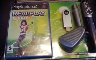 Realplay golf, bundle, PS2, uusi ALE!