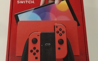 Nintendo Switch Oled - Mario Red Edition -UUSI-