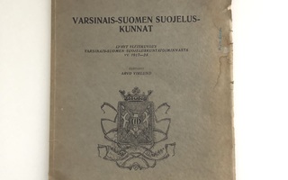 Varsinais-Suomen suojeluskunnat 1917-1925
