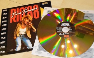 Tina Turner : CD-video 12" Rio'88