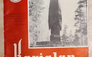 Karjalan Pojat - Maanpuollustusväen lehti nro 3-4 1959