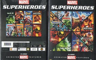 marvel superheroes animated	(21 163)	UUSI	-FI-	DVD	digiback,