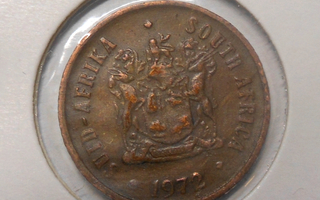 South Africa. 1 cent 1972.