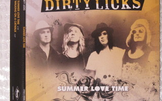 Dirty Licks • Summer Love Time PROMO CDr-Single