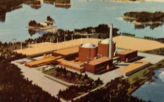 Loviisa Imatran voima Oy ilmakuva erikoisleima ydinvoimala
