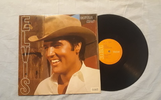 Elvis Presley – Guitar Man lp orig 1981 Finland  Hieno