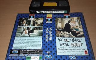 "No Sex Please- We're British" - SF VHS (VCM)