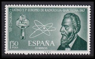 Espanja 1676 ** Radiologia-kongressi (1967)