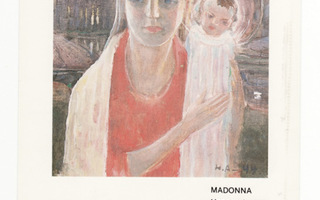 Postikortti, JOULU, Madonna