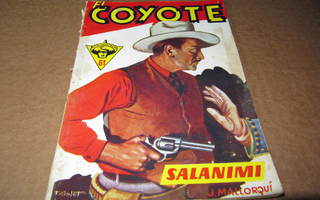 El Coyote-Sarja  N:ro 61 Salanimi  v.1958