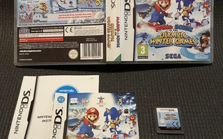 Mario & Sonic at the Olympic Winter DS -CiB