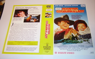 Vhs kansipaperi Fix - ROOSTER COGBURN & LADY (Sis.postikulu)