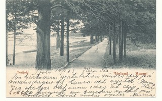 TERIJOKI - Carte Postale, kulk. 1903