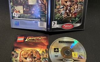 LEGO Indiana Jones The Original Adventures Platinum PS2 CIB