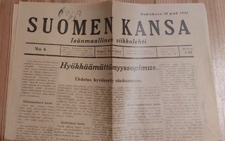 Suomen Kansa N:o 6 1932