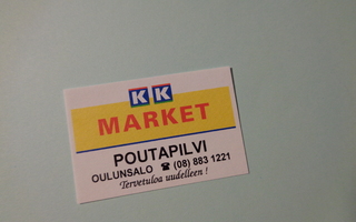 TT-etiketti K Market Poutapilvi, Oulunsalo