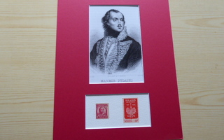Pulaski valokuva ja postimerkit paspiksessa