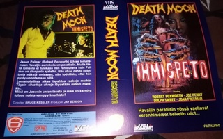 VHS kansipaperi DEATH MOON -  Ihmispeto ( SIS POSTIKULU)