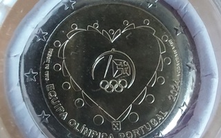 Portugal 2€ 2024 Olympics rulla