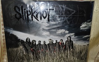 SLIPKNOT LP "All Hope Is Gone" + 7" Bonus (Uusi) !