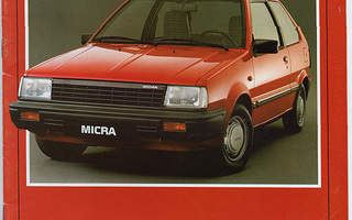 Nissan Micra - autoesite 1985
