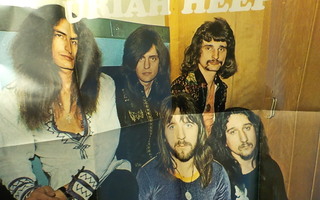 URIAH HEEP SUOSIKKI JULISTE VG+