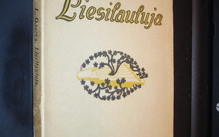 L. Onerva : LIESILAULUJA ( 1 p. 1916 ) Sis.postikulut