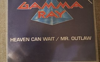 GAMMA RAY Heaven Can Wait 7" promo