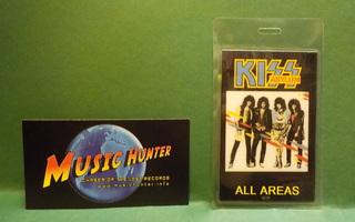 KISS - ASYLUM, ALL AREAS BACKSTAGE PASS