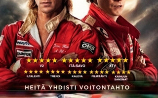 Rush 2013 Niki Lauda - James Hunt 70-luku F1 kilpa-ajo leffa