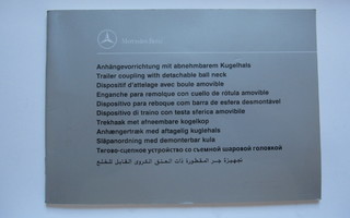 Mercedes-Benz vetokoukun ohjekirja