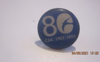 CSA 1923-2003 80v pinssi