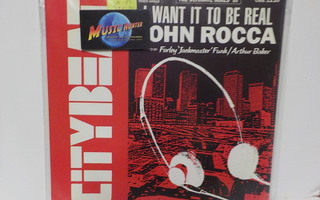 JOHN ROCCA - I WANT IT TO BE REAL EX/M- 12"