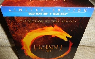 Hobbit 3D trilogia [6x 3D Blu-ray + 6x Blu-ray] (3 elokuvaa)