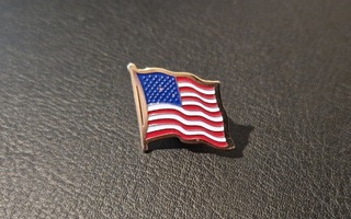 USA Amerikan lippu pinssi #2