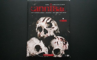 DVD: The Cannibal Collection 3xDVD. FI julk. K18 (1972-1985)