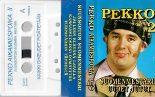 Pekko Aikamiespoika – Pekko 2 - C-kasetti 1993