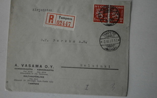 Tampere Rec., A. Vasama Oy, Kangaskauppa 3.3.1938