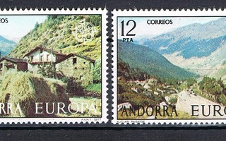 Andorra Esp 1977 - Europa CEPT  ++