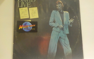 DAVID BOWIE - DAVID LIVE M-/VG+ 2LP