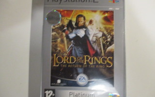 PS2 THE LORD OF THE RINGS