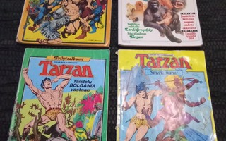 Tarzan sarjakuva-albumit 1980-luvulta