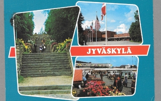 Jyväskylä tori portaat kulk. 1982