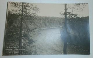 Muhos, Oulujoki, näkymä Leppiniemeltä, valokuvapk, p. 1930