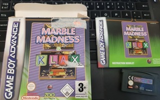 GBA Marble Madness/Klax CIB