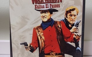 THE WAR WAGON - KULTAA EL PASOON, JOHN WAYNE JA KIRK DOUGLAS