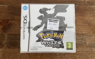 Pokemon White Version - NDS *UUSI*