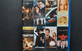 Blu-ray: 8 kpl Blu-ray elokuvan boxi - Twilight, The Fighter