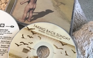 Taking back sunday / Where you want to be + sampler CD