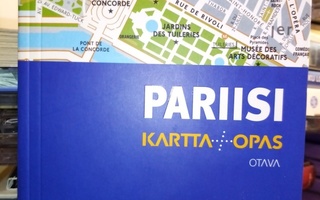 PARIISI Kartta + opas (2007) Sis.postikulut